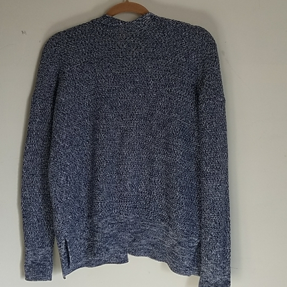 Gap Open Knit Texture Sweater XS blue white - Picture 5 of 6
